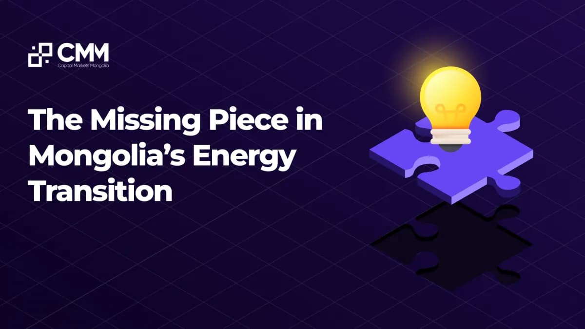 The Missing Piece in Mongolia's Energy Transition