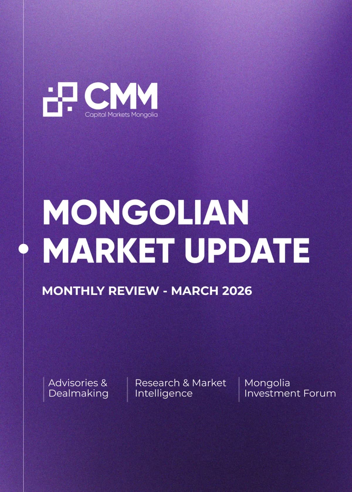 Monthly Market Update — March, 2026